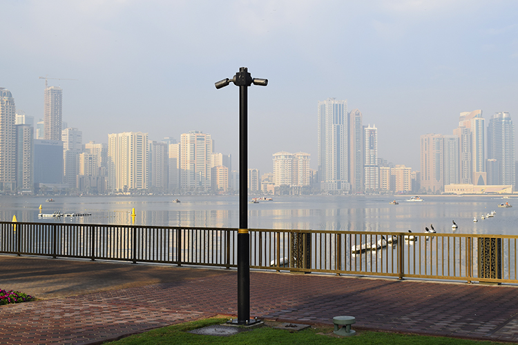 Al Majaz Waterfront Park | CCTV Surveillance & Recording System | Oasis Professional Electronics